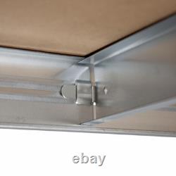 Edsal MuscleRack 5-Tier Heavy Duty Steel Shelving Units Pack of 3 180x120x45cm