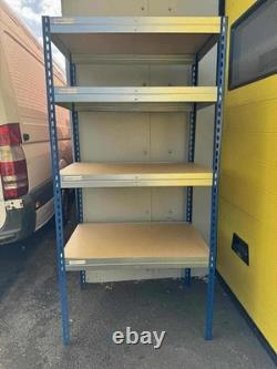 Extra Heavy Duty Racking Shelving Unit 4 Tiers 300KG UDL per Shelf 180/90/60
