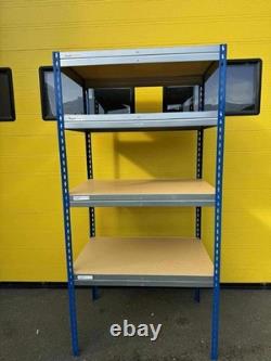 Extra Heavy Duty Racking Shelving Unit 4 Tiers 300KG UDL per Shelf 180/90/60