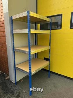 Extra Heavy Duty Racking Shelving Unit 4 Tiers 300KG UDL per Shelf 180/90/60