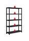 Extra Wide Heavy Duty 5 Tier Plastic Shelving Unit