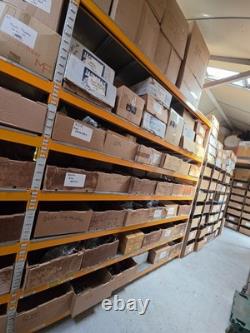 Extra heavy duty 2.4m metal racking shelving with galvanized metal drop overs