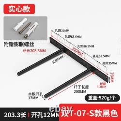 Floating Shelf Brackets for Concealed Wood Shelves Heavy Duty 50 mm 350 mm