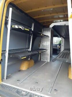 Foldable heavy duty van racking / shelving Used but good condition