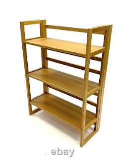 Folding Wooden Book Shelves, Book Shelf, Book Case, Folding Wooden Shelf