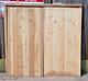 Framed Wooden Garage Doors Heavy Duty Frame, Ledge & Braced 2140mm X 2220mm