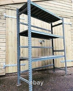 Galvanised Adjustable Heavy Duty Garage Workshop Pallet Racking Shelving Storage