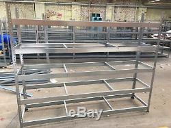 Galvanised Heavy Duty Steel Shelving 5 Level