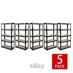 Garage Heavy Duty Racking Shelves Units 180cm x 40cm x 90 cm (175KG Per Shelf)