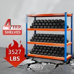 Garage Racking Heavy Duty Shelving Unit Metal Shelf Shed Storage 180x60x150cm