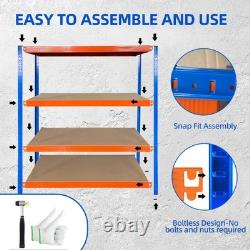 Garage Racking Heavy Duty Shelving Unit Metal Shelf Shed Storage 180x60x150cm