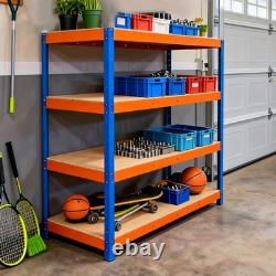 Garage Racking Heavy Duty Shelving Unit Metal Shelf Shed Storage 180x60x150cm
