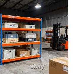 Garage Racking Heavy Duty Shelving Unit Metal Shelf Shed Storage 180x60x150cm