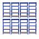 Garage Shelves Shelving 5 Tier Racking Boltless Heavy Duty Storage Shelf 75 Cm