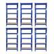 Garage Shelves Shelving 5 Tier Racking Boltless Heavy Duty Storage Shelf 75 Cm