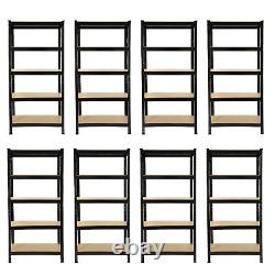 Garage Shelves Shelving 5 Tier Racking Boltless Heavy Duty Storage Shelf 75 cm