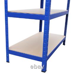 Garage Shelves Shelving 5 Tier Unit Racking Boltless Heavy Duty Storage Shelf