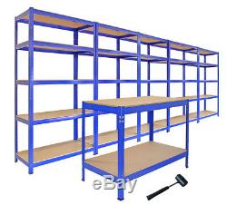 Garage Shelves Shelving Unit Racking Boltless Heavy Duty Storage Shelf
