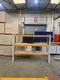 Garage Shelving Made From Heavy Duty Used Racking 2m H X 2.5m L X 600mm D