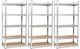 Garage Shelving Units Pack Of 2 Heavy Duty Racking For Home, Office, Shed And