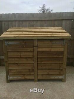 Gidleigh Heavy Duty 4 Ft Tall Wooden Log Store