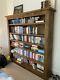 Gorgeous Solid Pine Indigo Bookshelf, Made In Uk, With Wax And Brush For Upkeep