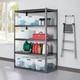 Gorilla 5 Tier Heavy Duty Storage Rack 6x4ft Shelving Unit Garage Modular Steel