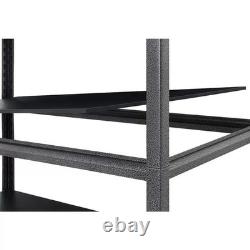 Gorilla 5 Tier Heavy Duty Storage Rack 6x4ft Shelving Unit Garage Modular Steel