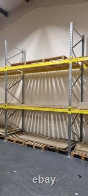HEAVY DUTY WAREHOUSE PALLET RACKING EXCELLENT CONDITION 400x270x110 Load 2000kg