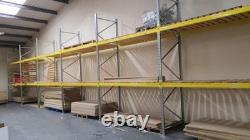 HEAVY DUTY WAREHOUSE PALLET RACKING EXCELLENT CONDITION 400x270x110 Load 2000kg