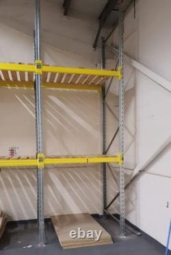 HEAVY DUTY WAREHOUSE PALLET RACKING EXCELLENT CONDITION 400x270x110 Load 2000kg