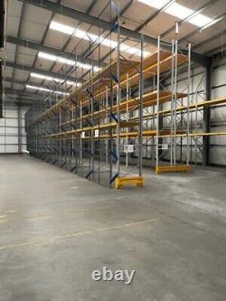 HEAVY DUTY WAREHOUSE PALLET RACKING EXCELLENT CONDITION 7m High £200 Per Section
