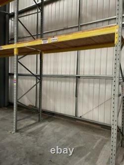 HEAVY DUTY WAREHOUSE PALLET RACKING EXCELLENT CONDITION 7m High £200 Per Section