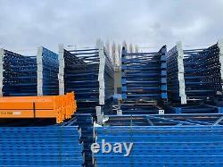 HEAVY DUTY WAREHOUSE PALLET RACKING EXCELLENT CONDITION UPRIGHTS 3.5m BEAMS 2.7m