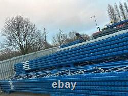 HEAVY DUTY WAREHOUSE PALLET RACKING EXCELLENT CONDITION UPRIGHTS 4.5m BEAMS 2.7m