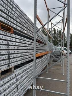 HEAVY DUTY WAREHOUSE PALLET RACKING EXCELLENT CONDITION UPRIGHTS 4.75m Beam 2.7m