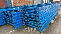 HEAVY DUTY WAREHOUSE PALLET RACKING GOOD CONDITION UPRIGHTS 4.5m x 1100mm STOW