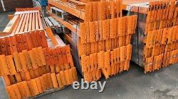 HEAVY DUTY WAREHOUSE PALLET RACKING GOOD CONDITION UPRIGHTS 4.5m x 1100mm STOW