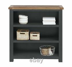 Habitat Kent 3 Shelf Small Bookcase Grey