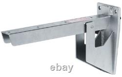 Hafele Hebgo Heavy Duty 500kg Steel Folding Shelf Bench Brackets x 4