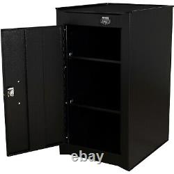 Halfords advanced Heavy Duty 2 shelf Tool Cabinet Storage Lock Fast Delivery