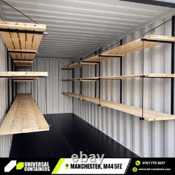 Heavy Duty 3 Tier Container Shelving Brackets Racking Storage System