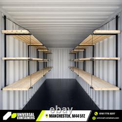 Heavy Duty 3 Tier Container Shelving Brackets Racking Storage System