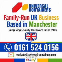 Heavy Duty 3 Tier Container Shelving Brackets Racking Storage System