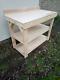 Heavy Duty 4ft Wooden Workbench 18mm Hardwood Ply Construction Grade Timber