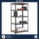 Heavy Duty 5 Tier Adjustable Metal Garage Storage Shelving Unit 180x90x60cm