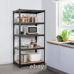 Heavy Duty 5 Tier Adjustable Metal Garage Storage Shelving Unit 180x90x60cm