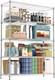 Heavy Duty 5 Tier Metal Storage Shelving Unit 794.5kg Capacity, Height