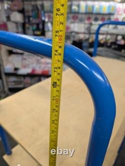 Heavy Duty 5 Tier Wheel Steel Frame & Shelf Trolleys Mobile Stock Shelving