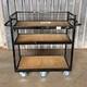 Heavy Duty 6 Wheel Steel Frame Cage & Shelf Order Picking Trolleys Shelving